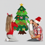 Árbol Navideño Interactivo de Fieltro (32 piezas)