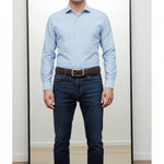 Cinturón de Click Automatico Ajustable - Marron